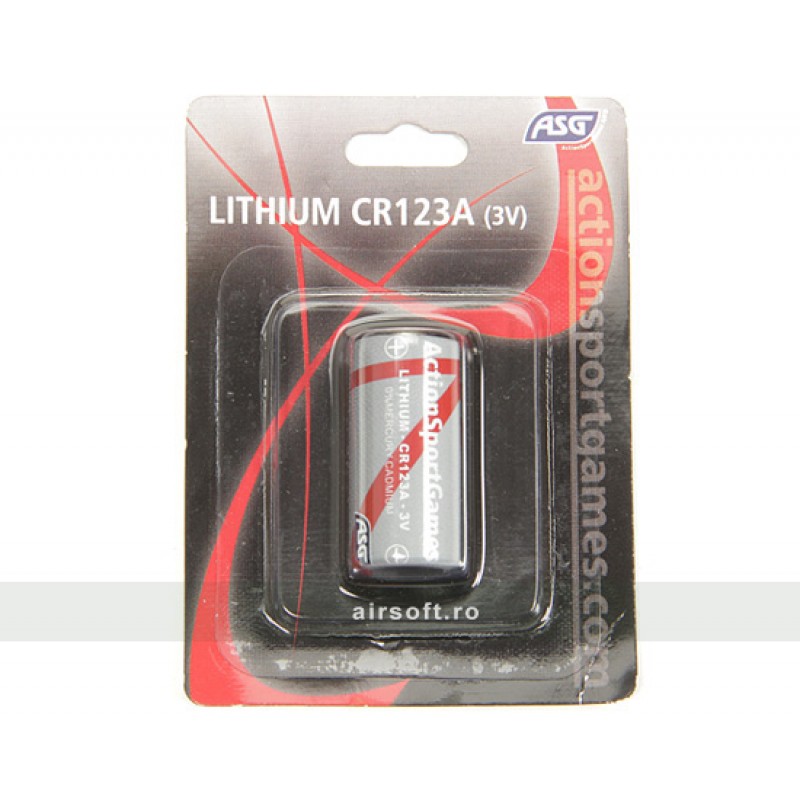 RECHARGEABLE BATTERY CR123A 3V