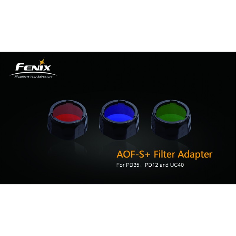 FILTRU ADAPTOR AOF-S - ROSU