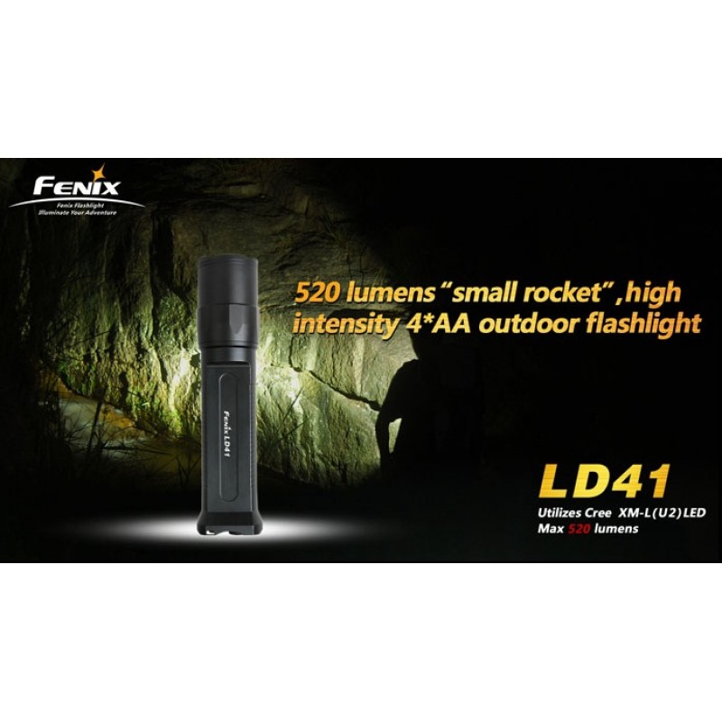 FLASHLIGHT LD41  XM-L U2 MODEL