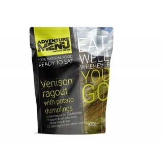 ADVENTURE MENU STUFATO CON CARNE DI CERVO CON GNOCCHI  DI PATATE