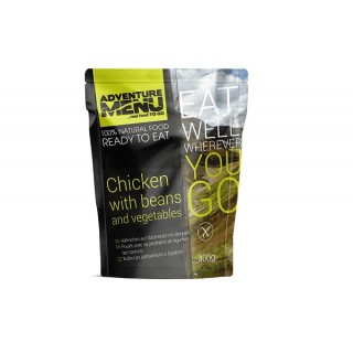 ADVENTURE MENU POLLO CON FAGIOLI E VERDURE ADVENTURE MENU POLLO CON FAGIOLI E VERDURE