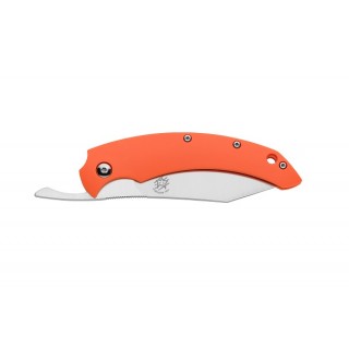 FOX KNIVES COLTELLO MODELLLO DRAGOTAC PIEMONTES - BASTINELLI DESIGN - ORANGE FOX KNIVES COLTELLO MODELLLO DRAGOTAC PIEMONTES - BASTINELLI DESIGN - ORANGE