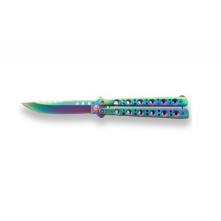 BRICEAG TIP FLUTURE - 10.5 CM  - MANER ZAMAC - RAINBOW FINISH