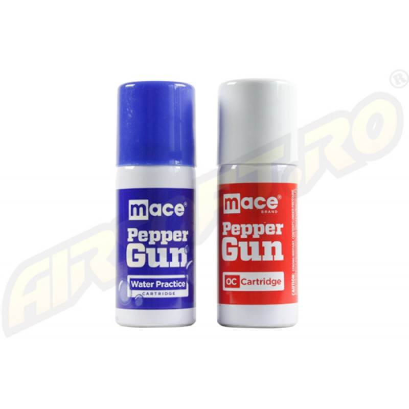 CARTUCCE RICAMBIO (1 X OC + 1 X WATTER) PER PEPPER GUN - 28 G (X2)