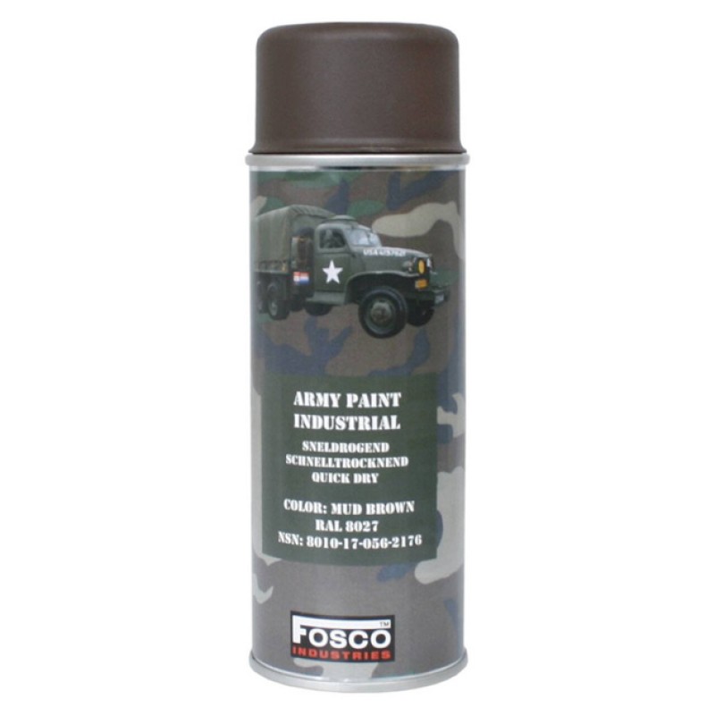 VERNICE MIMETICA ARMY FOSCO - MARRONE FANGO