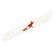 RETRO ARMS GRILLETTO PER AR15/M4 CNC - TIPO B - ROSSO