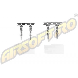 ASG Set connettori Tamiya large type (Femmina+Maschio) ASG Set connettori Tamiya large type (Femmina+Maschio)