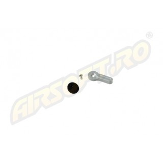 RETRO ARMS SELETTORE ESTERNO PER AR15/M4 - CNC - TIPO B - ARGENTO RETRO ARMS SELETTORE ESTERNO PER AR15/M4 - CNC - TIPO B - ARGENTO