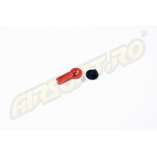 RETRO ARMS SELETTORE ESTERNO PER AR15/M4 - CNC - TIPO B - ROSSO RETRO ARMS SELETTORE ESTERNO PER AR15/M4 - CNC - TIPO B - ROSSO