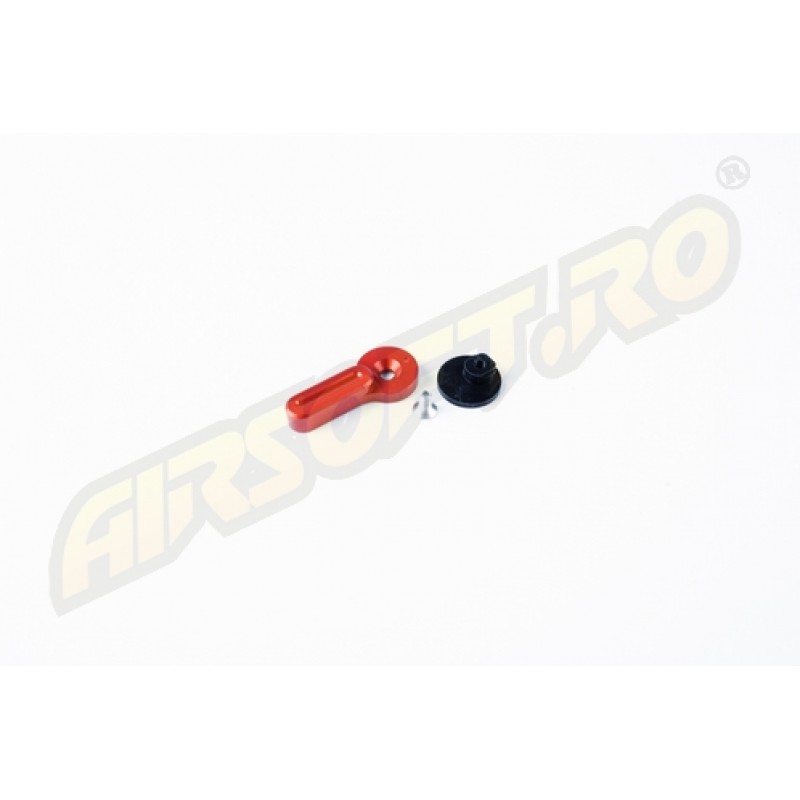 RETRO ARMS SELETTORE ESTERNO PER AR15/M4 - CNC - TIPO B - ROSSO