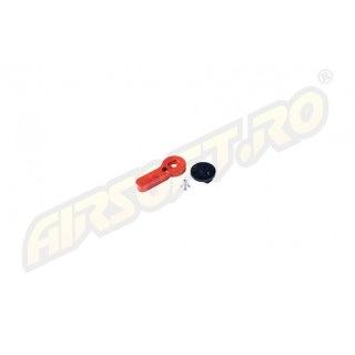 RETRO ARMS SELETTORE ESTERNO PER AR15/M4 - CNC - TIPO B - ROSSO RETRO ARMS SELETTORE ESTERNO PER AR15/M4 - CNC - TIPO B - ROSSO