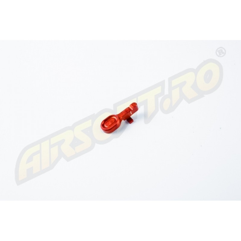 RETRO ARMS CNC AR-15/M4 BOLT CATCH - TYPE A - RED