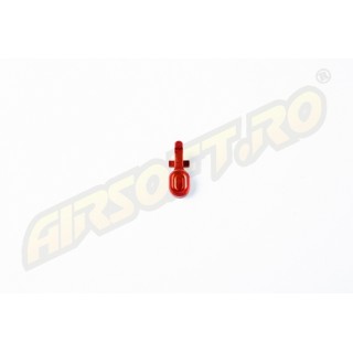 RETRO ARMS BOLT CATCH IN CNC PER SERIE AR-15/M4 - TIPO A - ROSSO
