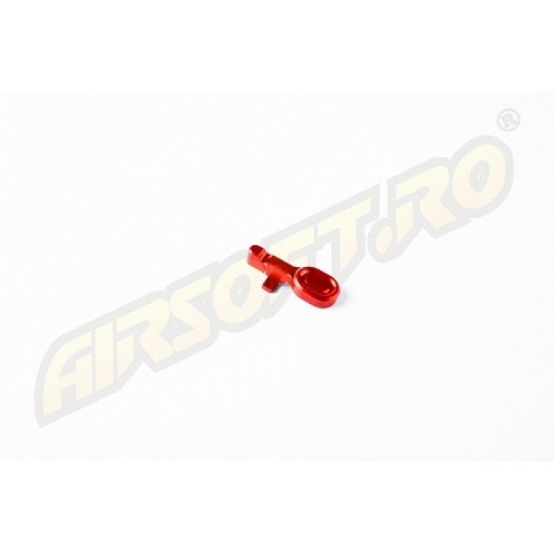 RETRO ARMS CNC AR-15/M4 BOLT CATCH - TYPE A - RED