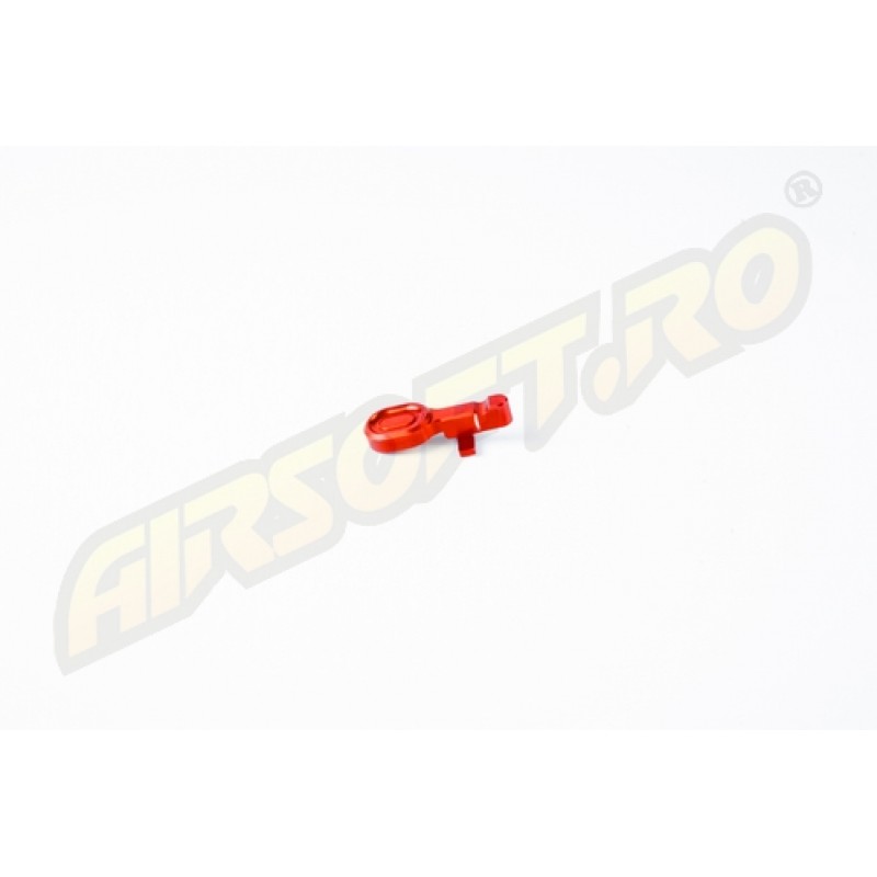RETRO ARMS CNC AR-15/M4 BOLT CATCH - TYPE A - RED