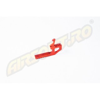 RETRO ARMS ESTENSIONE PER LEVA D'ARMAMENTO CNC - A - ROSSO RETRO ARMS ESTENSIONE PER LEVA D'ARMAMENTO CNC - A - ROSSO