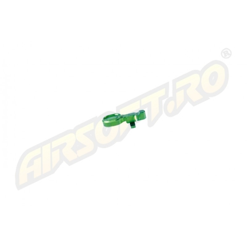 RETRO ARMS BOLT CATCH IN CNC PER SERIE AR-15/M4 - TIPO A - VERDE