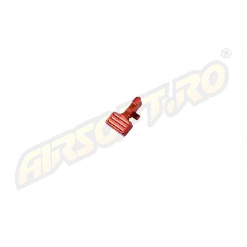 RETRO ARMS BOLT CATCH IN CNC PER SERIE AR-15/M4 - TIPO B - ROSSO