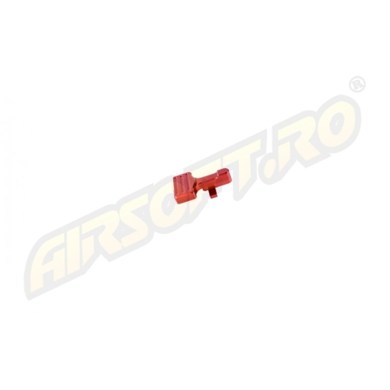 RETRO ARMS BOLT CATCH IN CNC PER SERIE AR-15/M4 - TIPO B - ROSSO