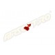 RETRO ARMS BOLT CATCH IN CNC PER SERIE AR-15/M4 - TIPO B - ROSSO