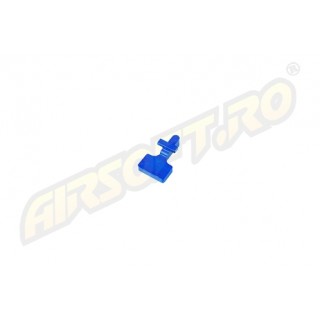 RETRO ARMS BOLT CATCH IN CNC PER SERIE AR-15/M4 - TIPO B - BLU