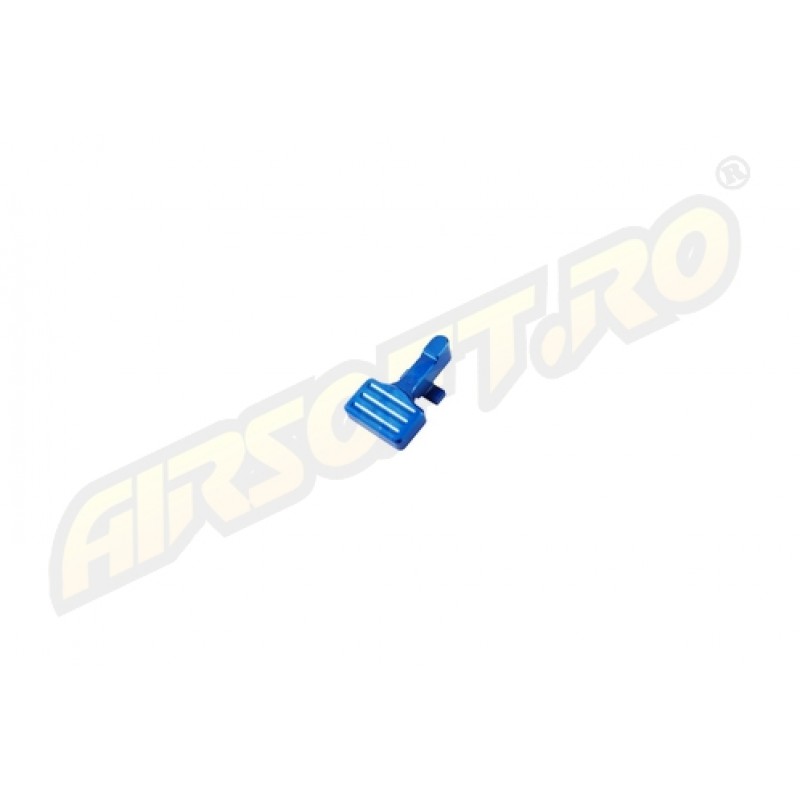 RETRO ARMS BOLT CATCH IN CNC PER SERIE AR-15/M4 - TIPO B - BLU