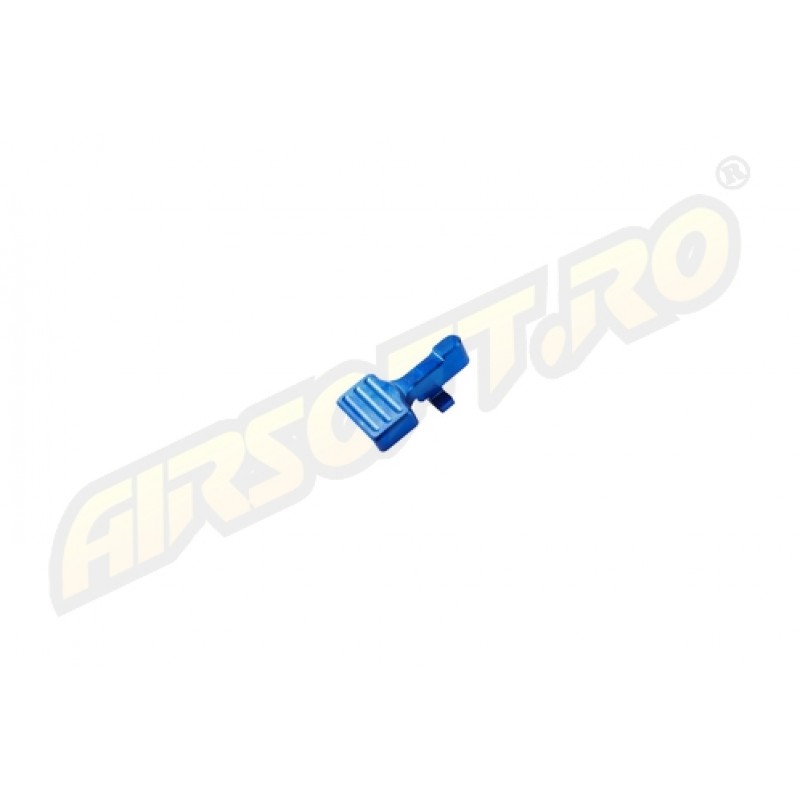 RETRO ARMS BOLT CATCH IN CNC PER SERIE AR-15/M4 - TIPO B - BLU