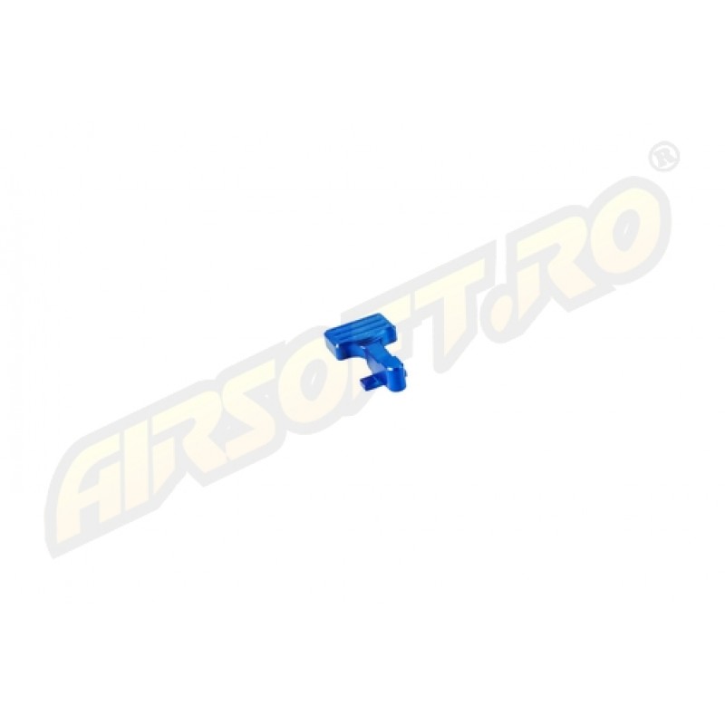 RETRO ARMS BOLT CATCH IN CNC PER SERIE AR-15/M4 - TIPO B - BLU