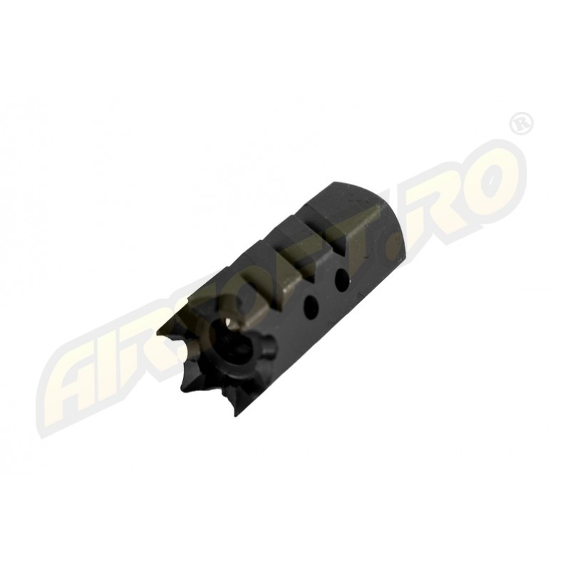 EVOLUTION SOFTAIR SPEGNIFIAMMA/FLASH HIDER - MODELLO SHARK - 14MM - CCW