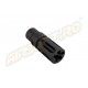 EVOLUTION SOFTAIR SPEGNIFIAMMA/FLASH HIDER- CNC STEEL BIRDCAGE - 14MM - CW/CCW