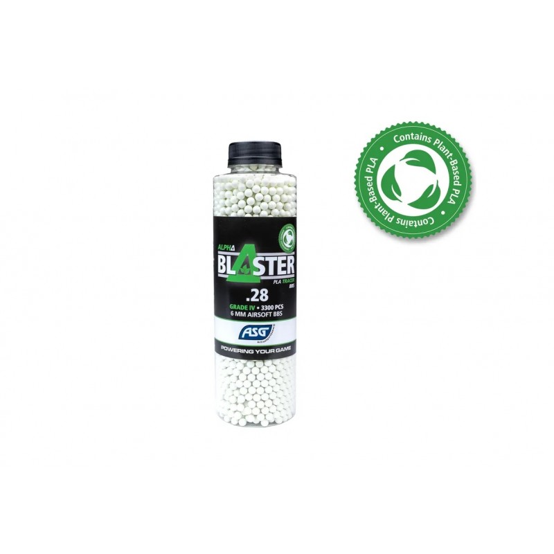 BILE DE 0.28G ALPHA BLASTER- 3300 BUC. - FOSFORESCENTE VERZI