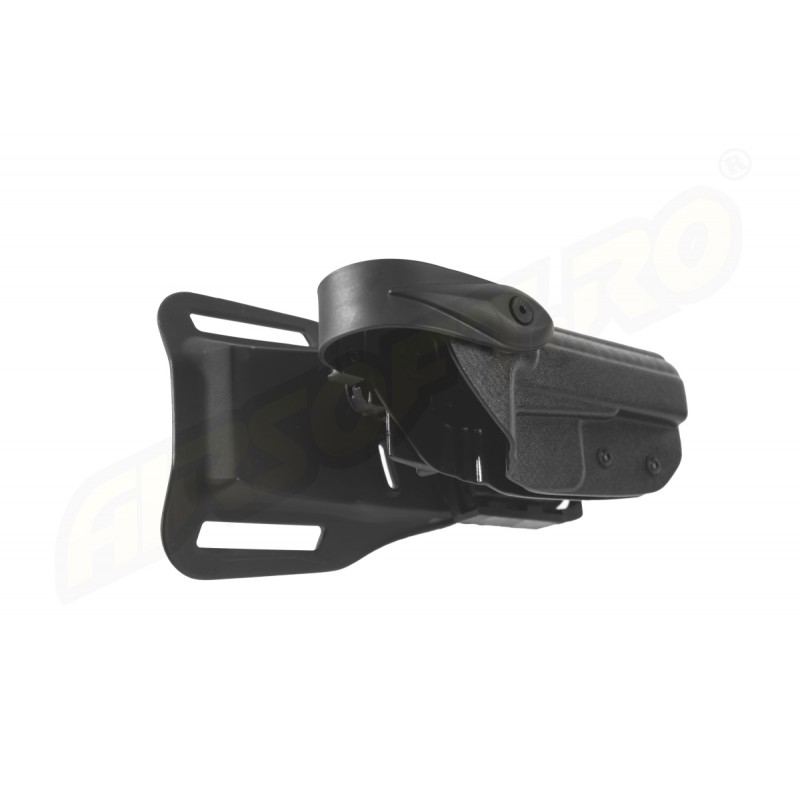 FONDINA PER PISTOLA MODELLO ER40L PLUS SISTEMA RRD PER MAKAROV - LIVELLO DI SICUREZZA 4