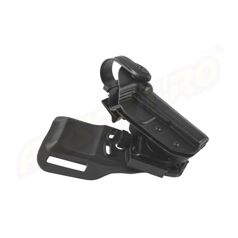 FONDINA PER PISTOLA MODELLO ER40L PLUS SISTEMA RRD PER MAKAROV - LIVELLO DI SICUREZZA 4