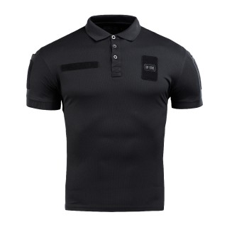 TRICOU POLO ELITE TACTICAL COOLMAX - BLACK