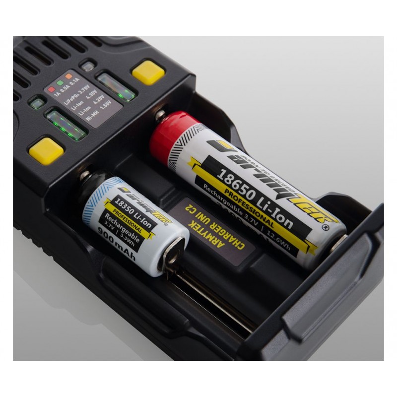 CARICABATTERIE UNIVERSALE ARMYTEK UNI C2 TIPO C CARICABATTERIE UNIVERSALE ARMYTEK UNI C2 TIPO C