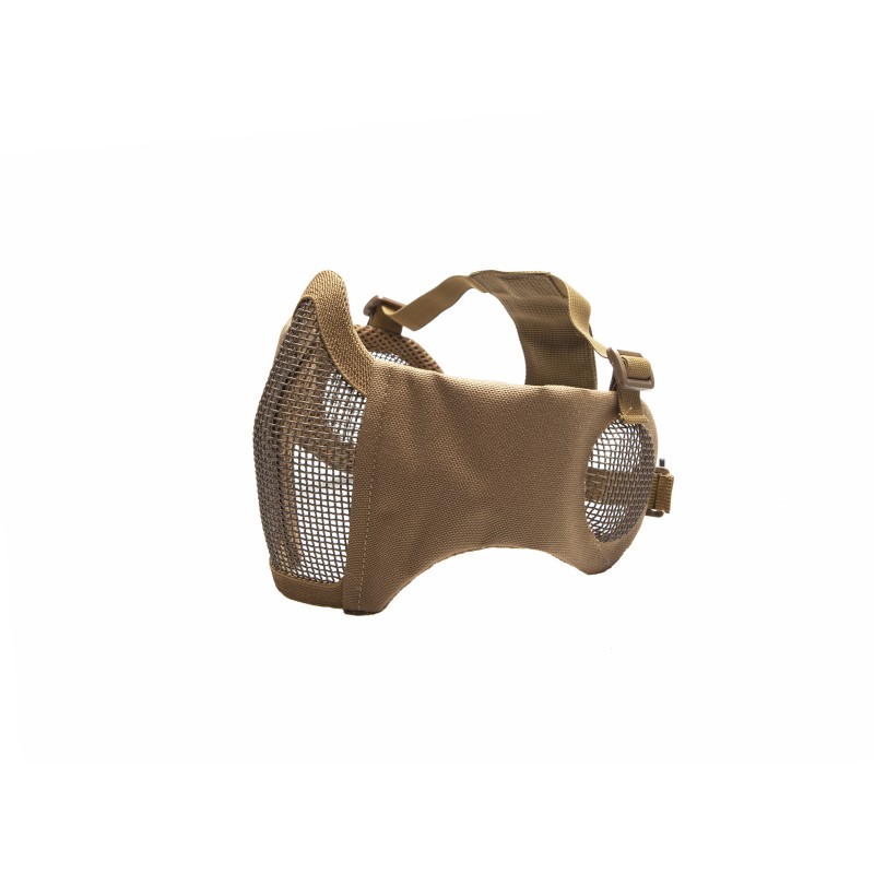 MASCA METALICA CU PROTECTIE URECHI - TAN