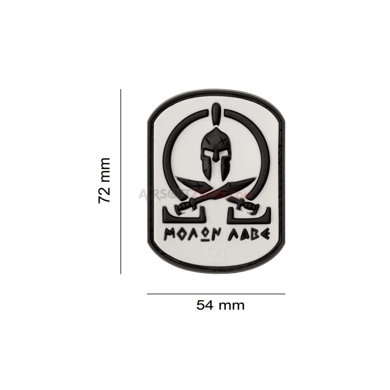 PATCH CAUCIUC - MALON LABE - WHITE