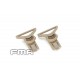 CLIP GIREVOLI PER OCCHIALI/MASCHERA CON SUPPORTO AD ARCO PER CASCO - 36MM - DARK EARTH
