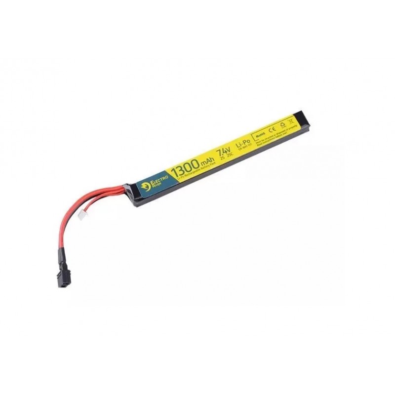 LIPO - ACUMULATOR - 7.4V - 1300MAH - 25/50C T-CONNECT (DEANS)