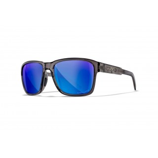 OCHELARI MODEL TREK - LENSES CAPTIVATE POLARIZED BLUE MIRROR - FRAME GLOSS CRYSTAL DARK GREY