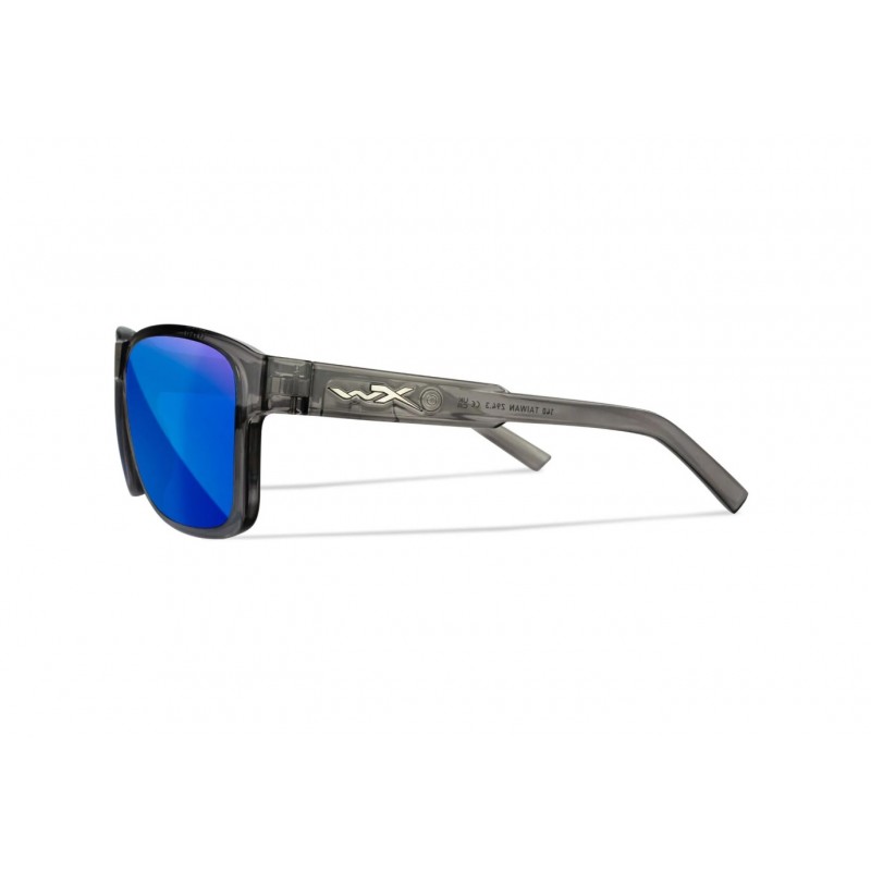OCHELARI MODEL TREK - LENSES CAPTIVATE POLARIZED BLUE MIRROR - FRAME GLOSS CRYSTAL DARK GREY