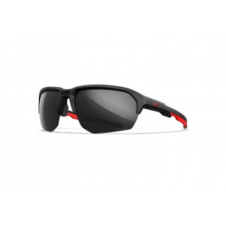 OCCHIALI JAKL AMERICAN SNIPER SIGNATURE SERIES - SPECCHIO NERO CAPTIVATE/MONTATURA NERO OPACO/ROSSO