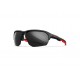 OCCHIALI JAKL AMERICAN SNIPER SIGNATURE SERIES - SPECCHIO NERO CAPTIVATE/MONTATURA NERO OPACO/ROSSO