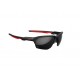 OCCHIALI JAKL AMERICAN SNIPER SIGNATURE SERIES - SPECCHIO NERO CAPTIVATE/MONTATURA NERO OPACO/ROSSO