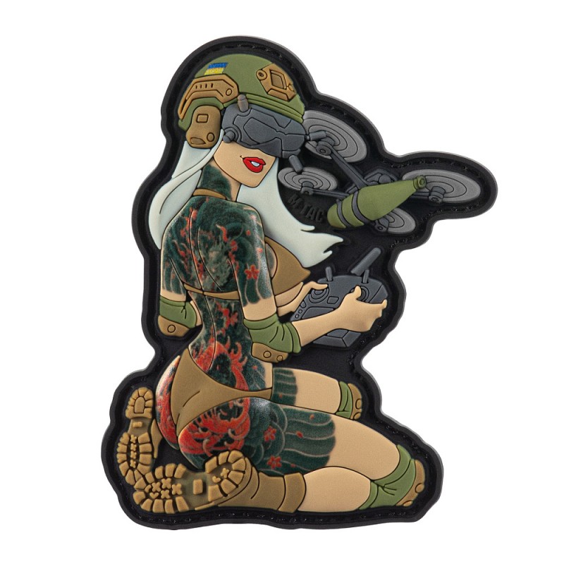 PATCH PVC TATTICO RAGAZZA YAKUZA V3