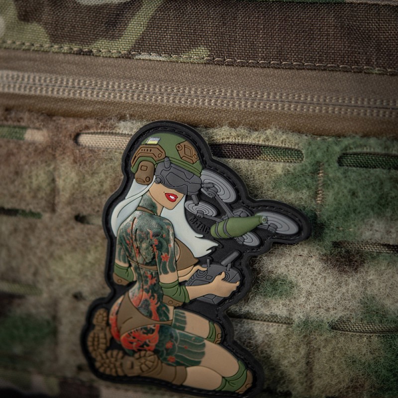 PATCH PVC TATTICO RAGAZZA YAKUZA V3
