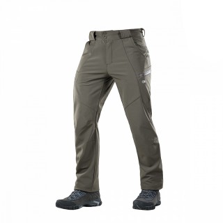 PANTALONI TACTICI SOFT SHEEL DE IARNA - OLIV PANTALONI TACTICI SOFT SHEEL DE IARNA - OLIV