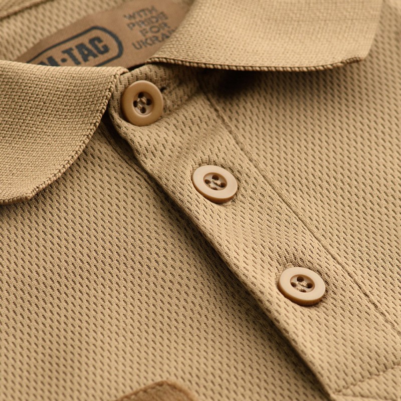 TRICOU POLO ELITE TACTICAL COOLMAX - COYOTE