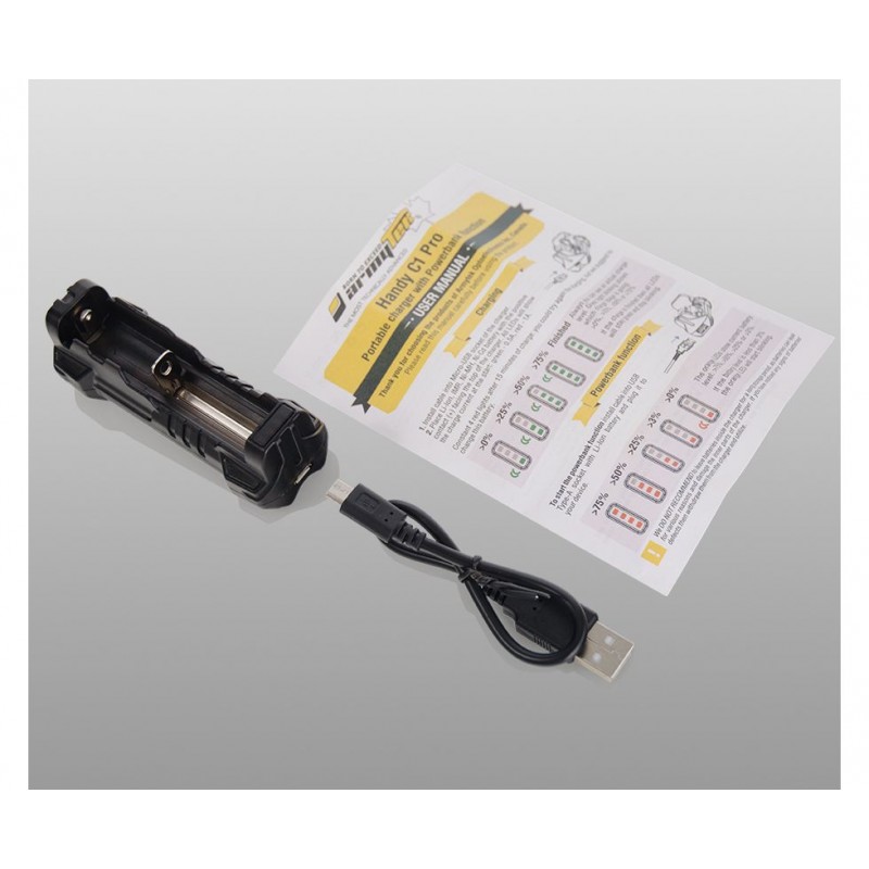 CARICABATTERIE PORTATILE ARMYTEK HANDY C1 PRO