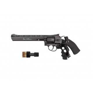 REVOLVER DAN WESSON 8 INCH NERO - FULL METAL - GNB - CO2